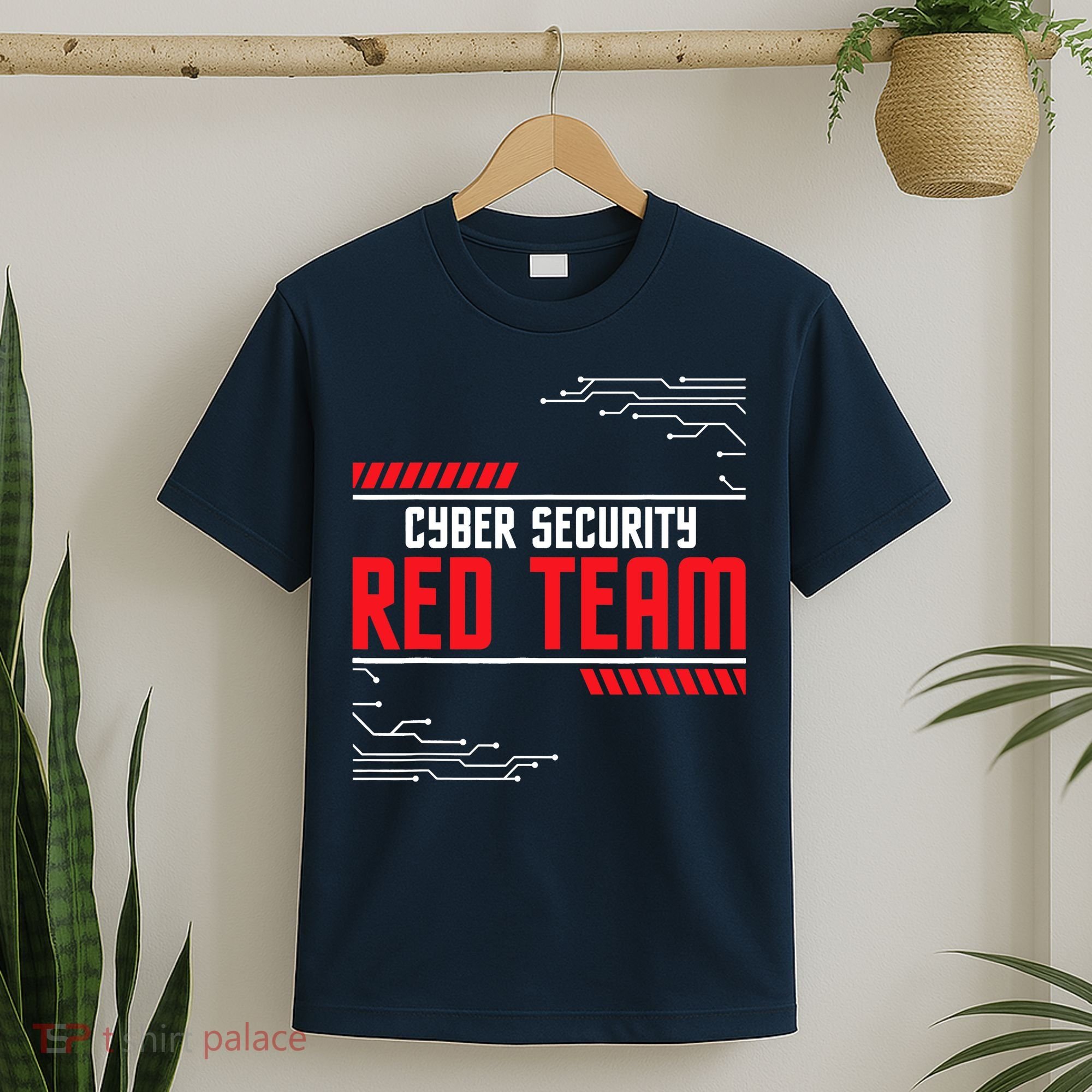 Cyber Security Red Team Computer Engineer Hacker Hacking T-Shirt
