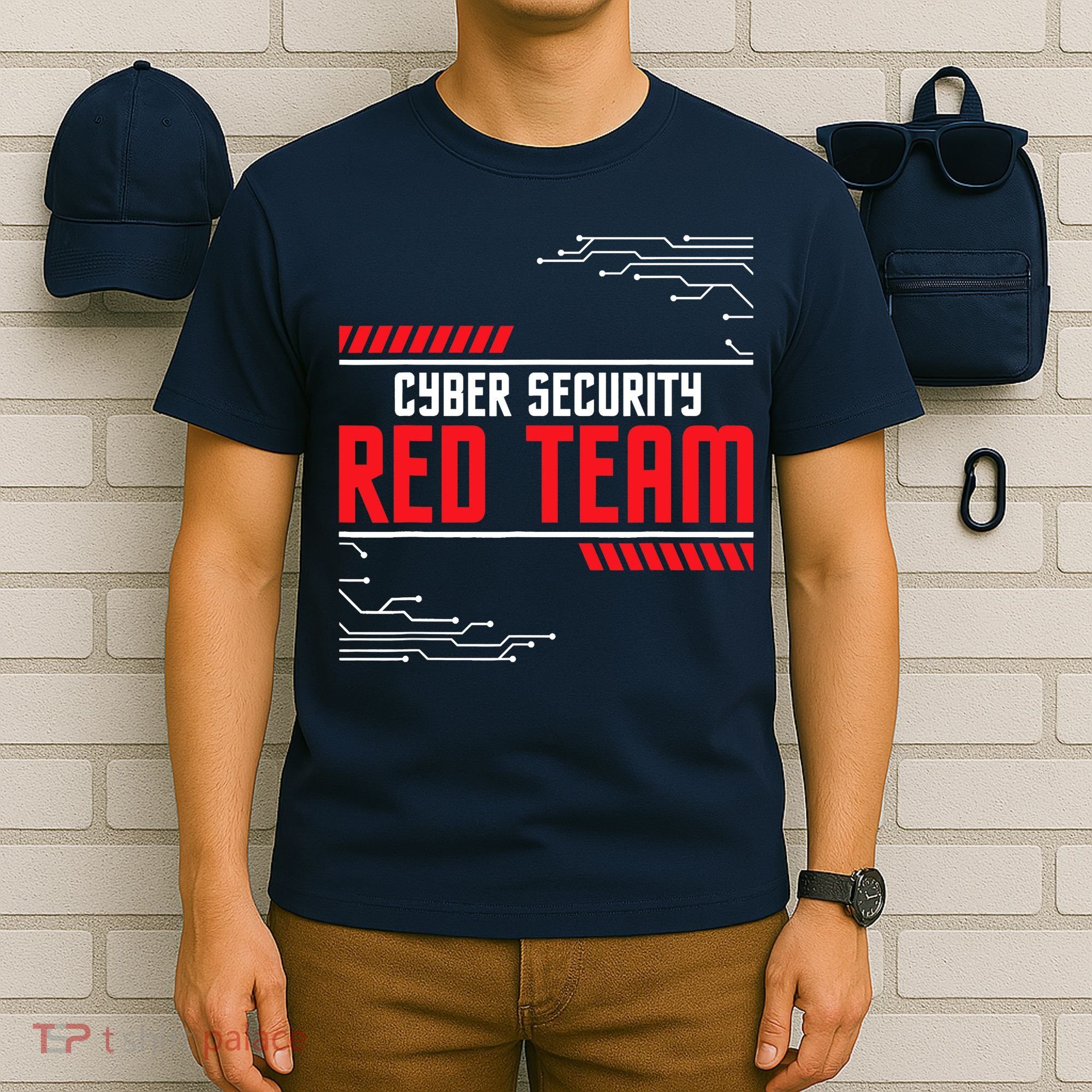 Cyber Security Red Team Computer Engineer Hacker Hacking T-Shirt