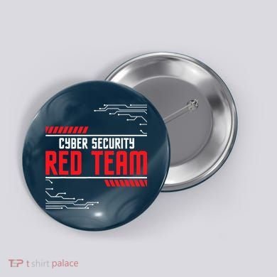 Cyber Security Red Team Computer Engineer Hacker Hacking Button