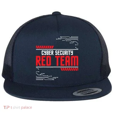 Cyber Security Red Team Computer Engineer Hacker Hacking Flat Bill Trucker Hat
