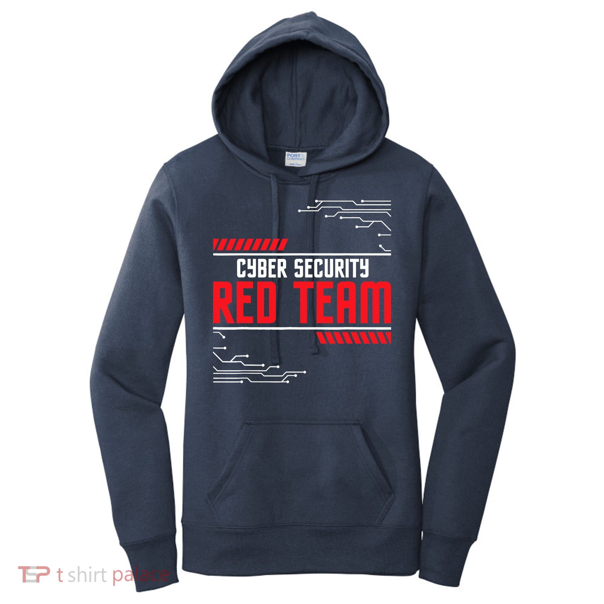 Cyber Security Red Team Computer Engineer Hacker Hacking Women's Hoodie