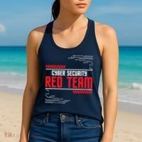 Cyber Security Red Team Computer Engineer Hacker Hacking Women's Tank Top thumb 2