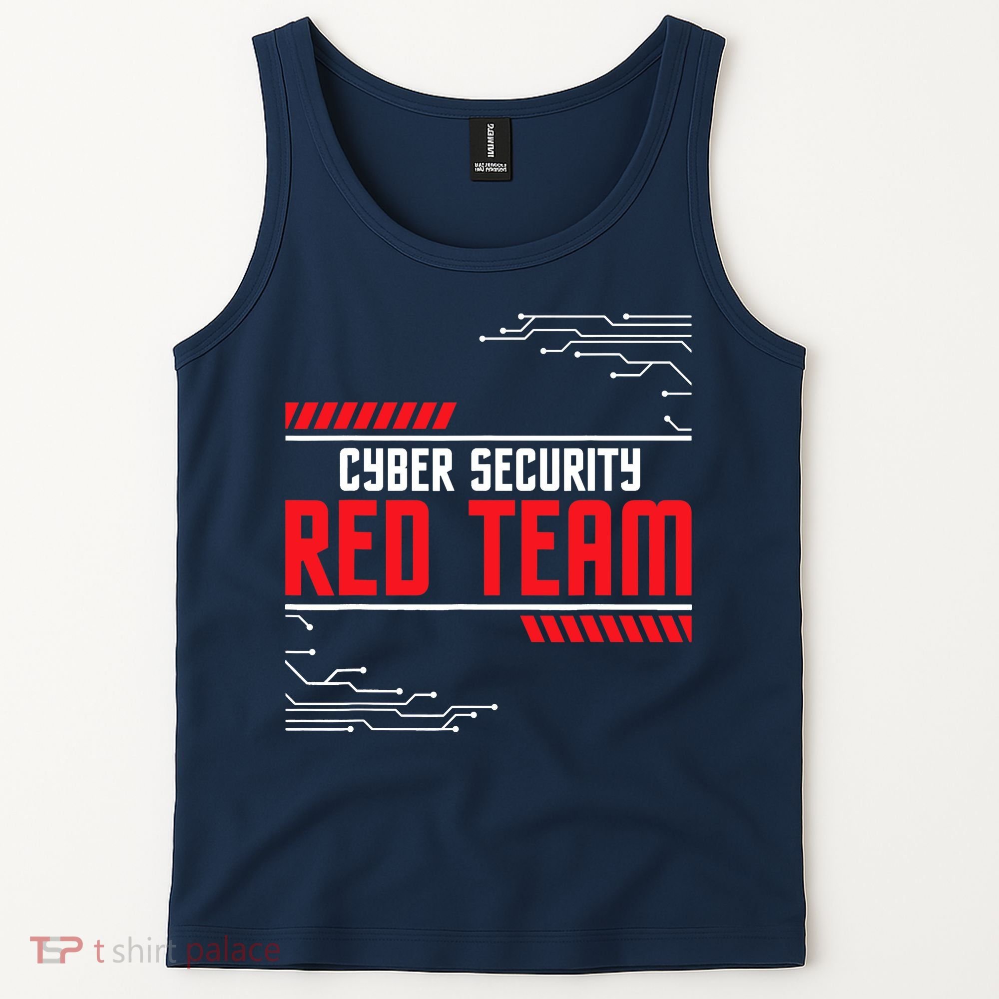 Cyber Security Red Team Computer Engineer Hacker Hacking Tank Top