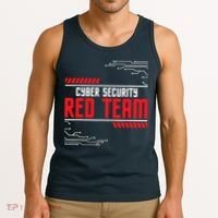 Cyber Security Red Team Computer Engineer Hacker Hacking Tank Top thumb 3