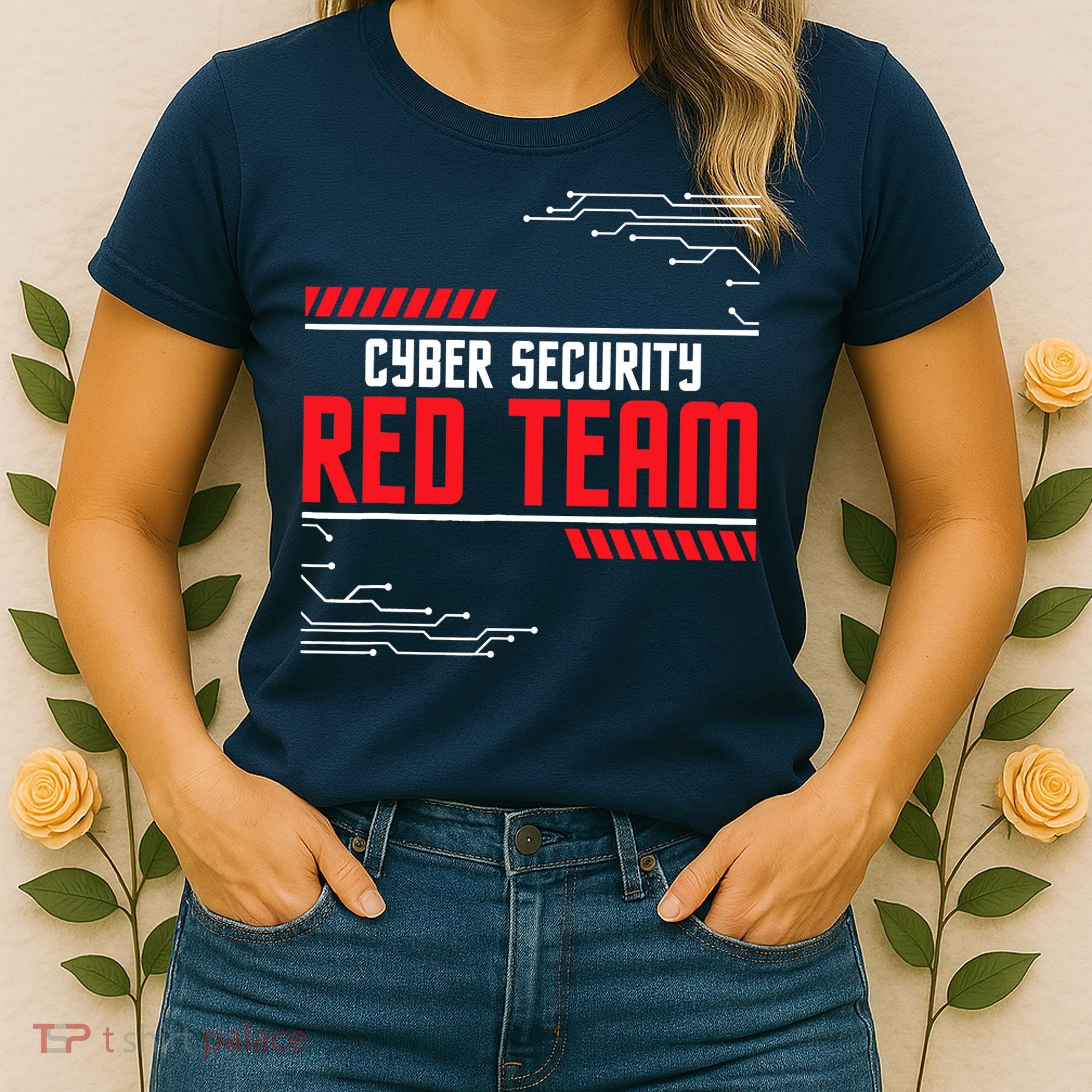Cyber Security Red Team Computer Engineer Hacker Hacking Women's T-Shirt