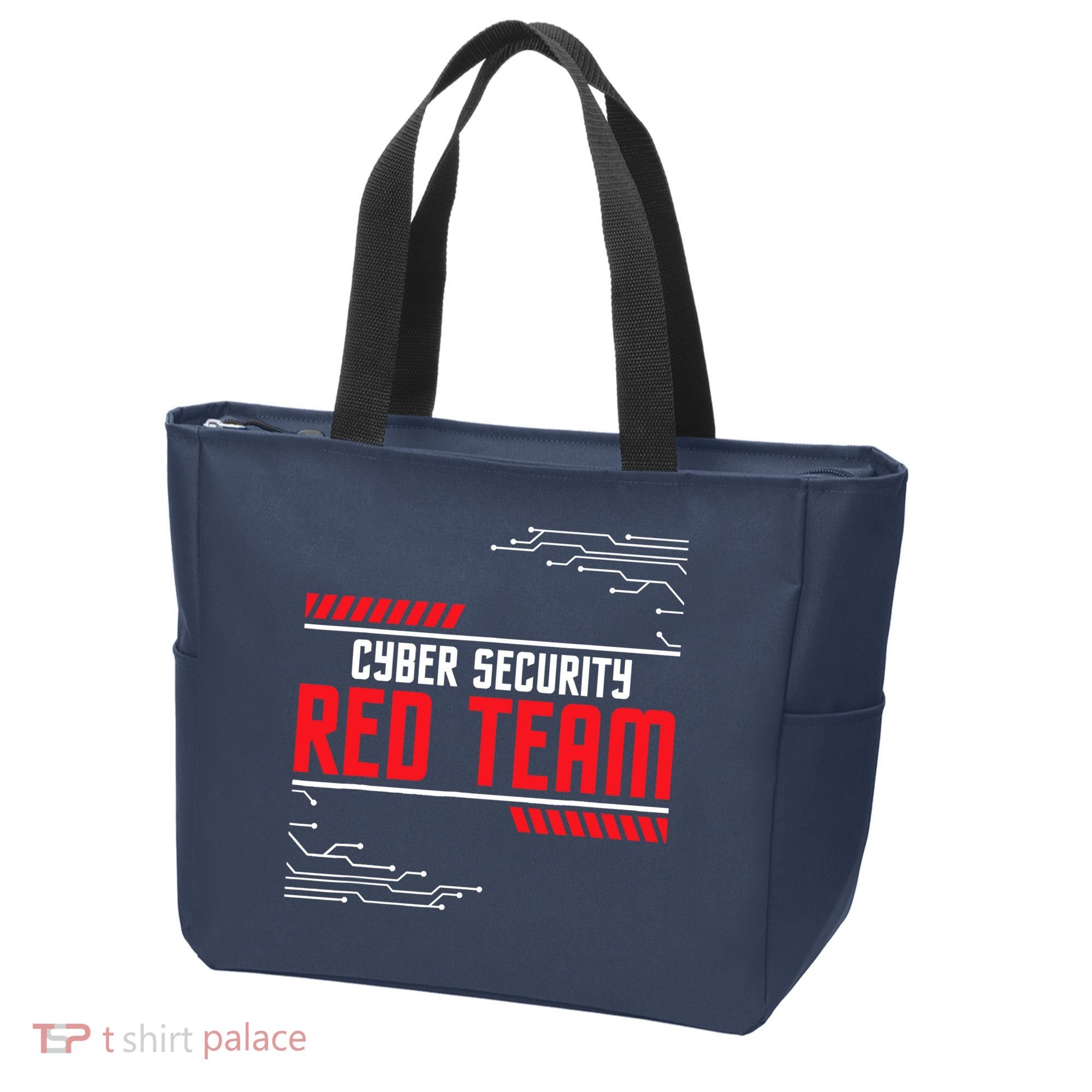 Cyber Security Red Team Computer Engineer Hacker Hacking Tote Bag
