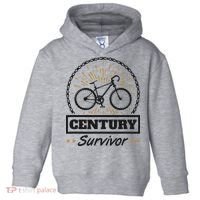 Century Survivor Road Cycling Ride 100 Miles Toddler Hoodie thumb 0