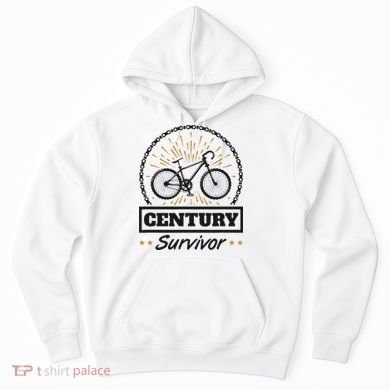 Century Survivor Road Cycling Ride 100 Miles Hoodie