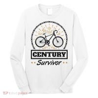 Century Survivor Road Cycling Ride 100 Miles Long Sleeve Shirt thumb 0