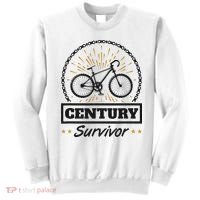 Century Survivor Road Cycling Ride 100 Miles Sweatshirt thumb 0