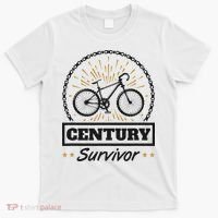 Century Survivor Road Cycling Ride 100 Miles T-Shirt thumb 0