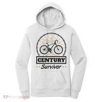 Century Survivor Road Cycling Ride 100 Miles Women's Hoodie thumb 0