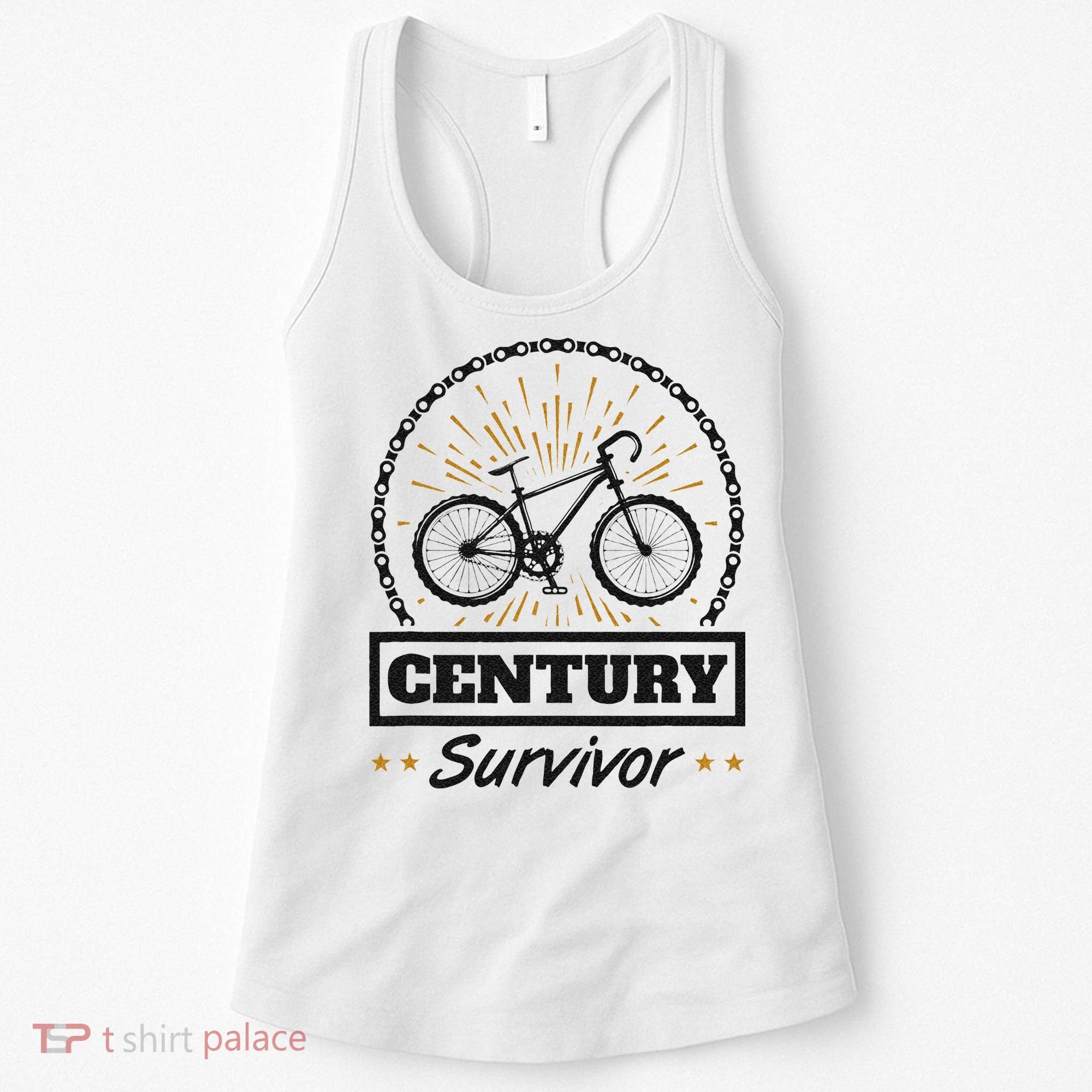 Century Survivor Road Cycling Ride 100 Miles Women's Tank Top