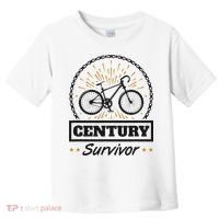 Century Survivor Road Cycling Ride 100 Miles Toddler T-Shirt thumb 0