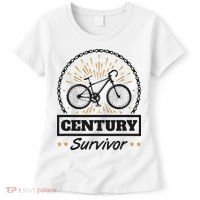 Century Survivor Road Cycling Ride 100 Miles Women's T-Shirt thumb 0