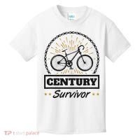Century Survivor Road Cycling Ride 100 Miles Kids T-Shirt thumb 0