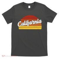 California Sunset Retro Vintage T-Shirt thumb 0