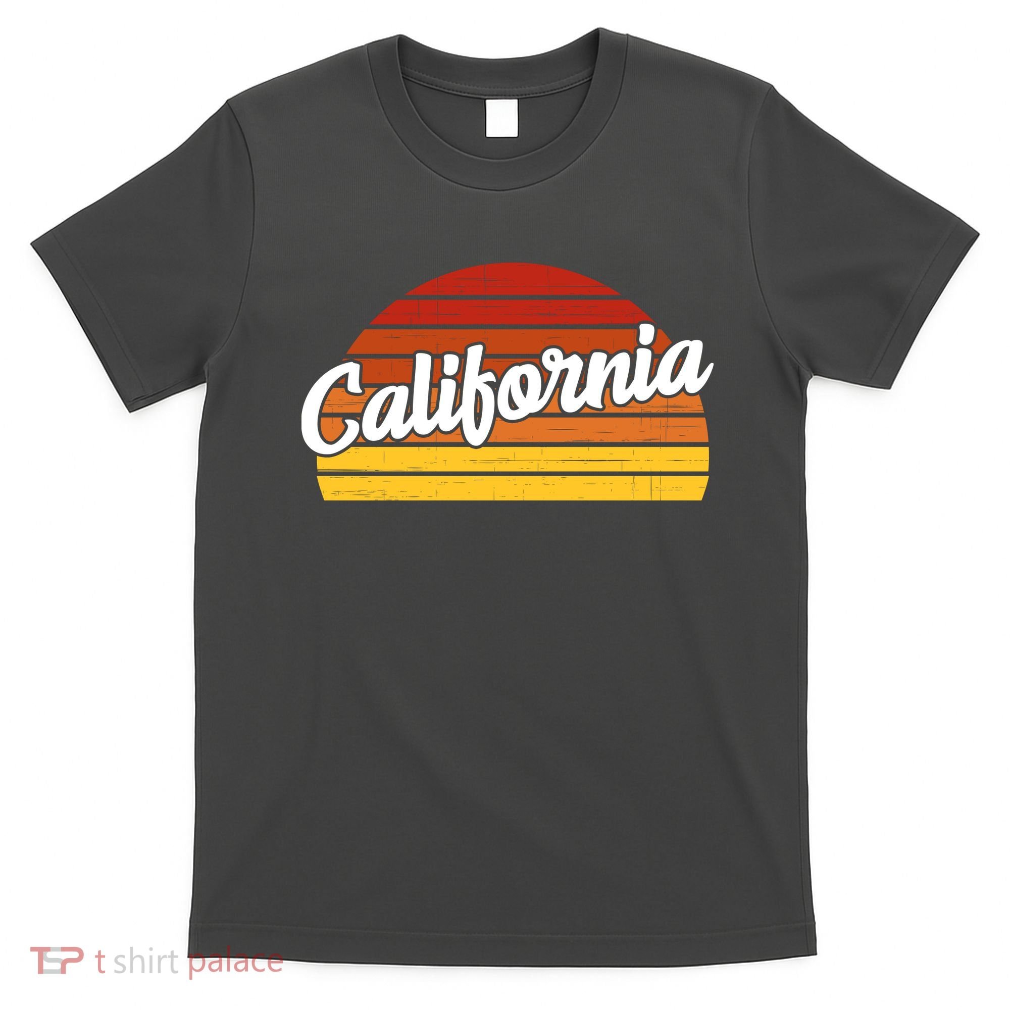 California Sunset Retro Vintage T-Shirt