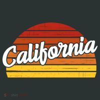 California Sunset Retro Vintage T-Shirt thumb 7