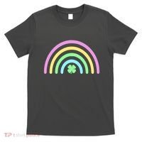 Colorful Shamrock Rainbow T-Shirt thumb 0