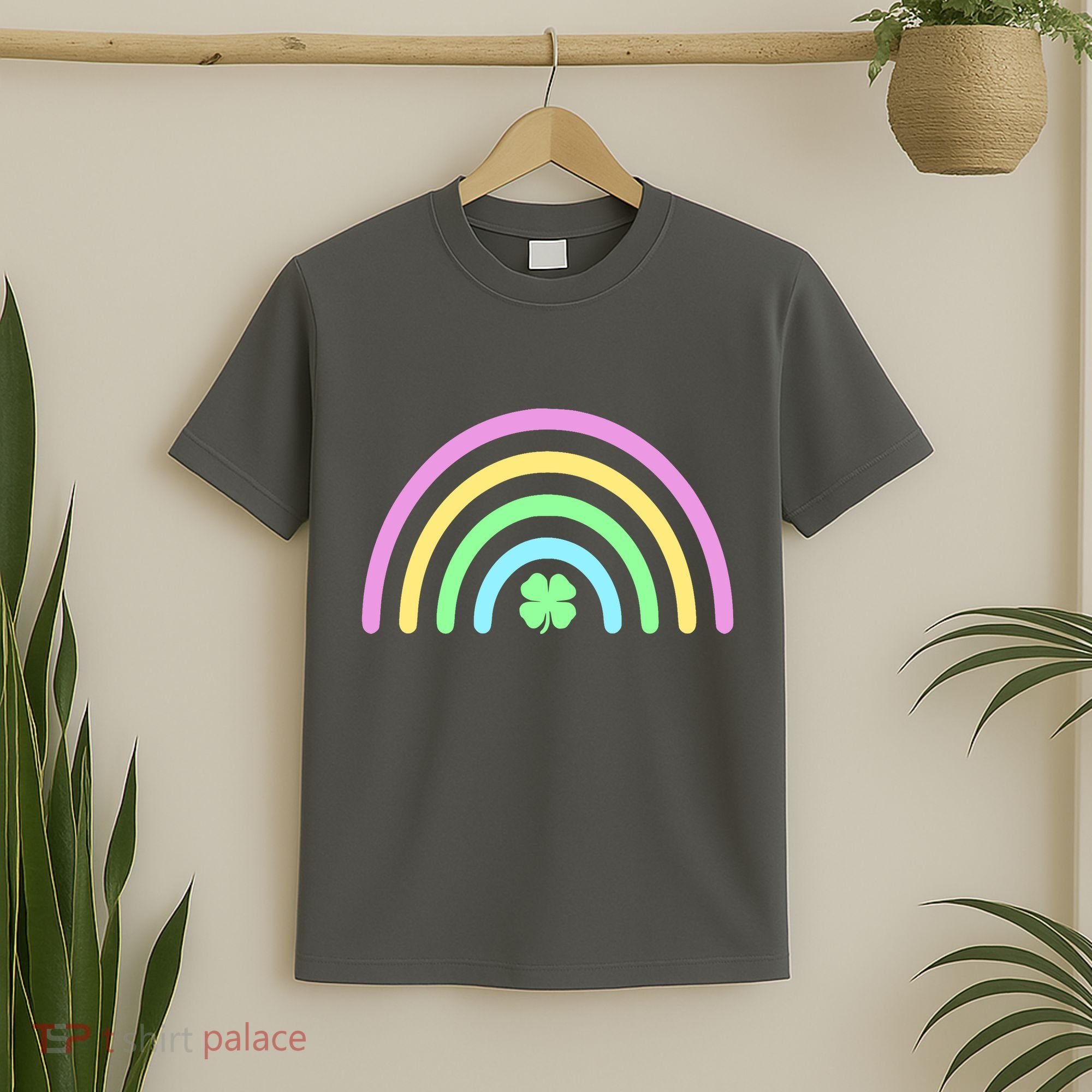 Colorful Shamrock Rainbow T-Shirt