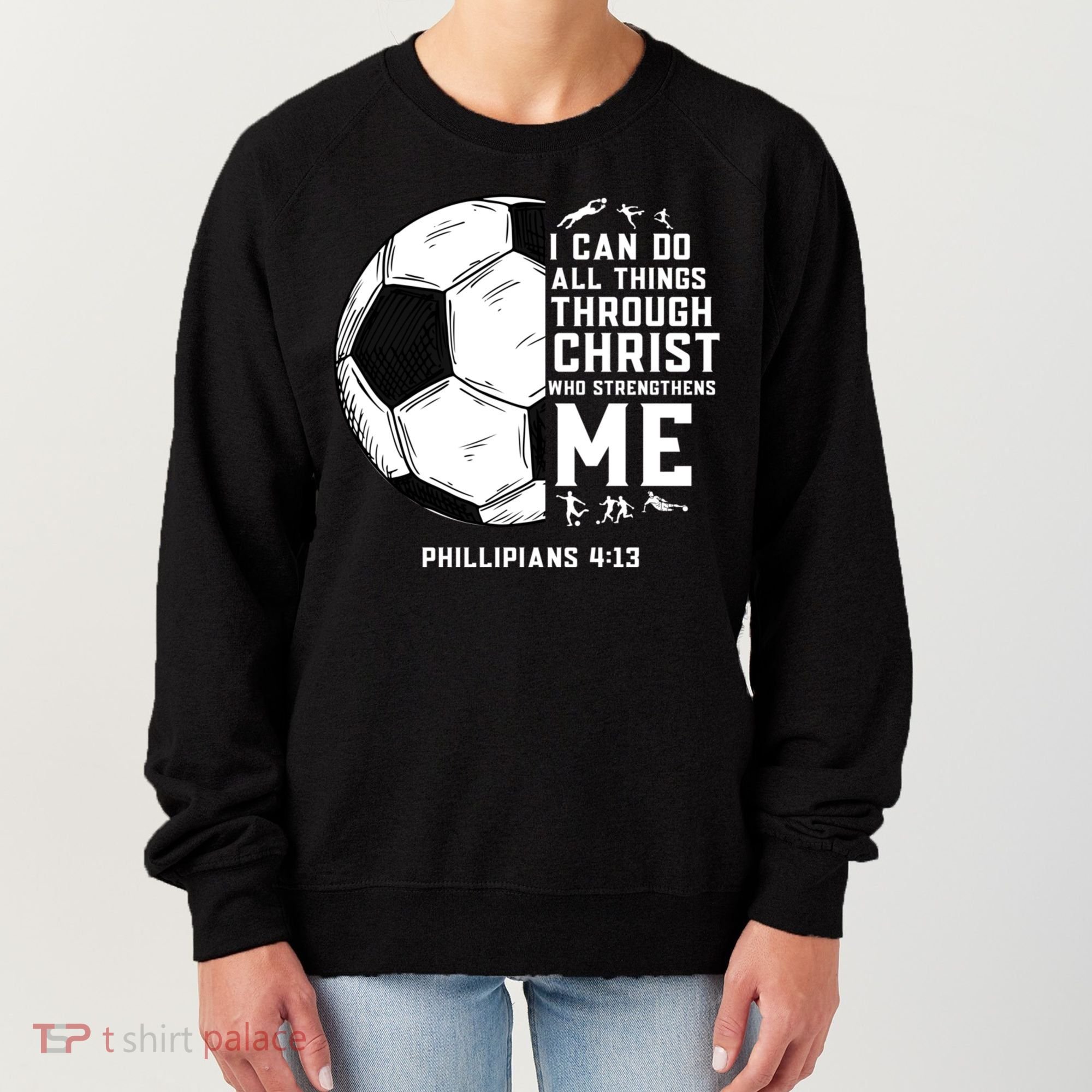 Christian Soccer Religious Gifts Women's Sweatshirt