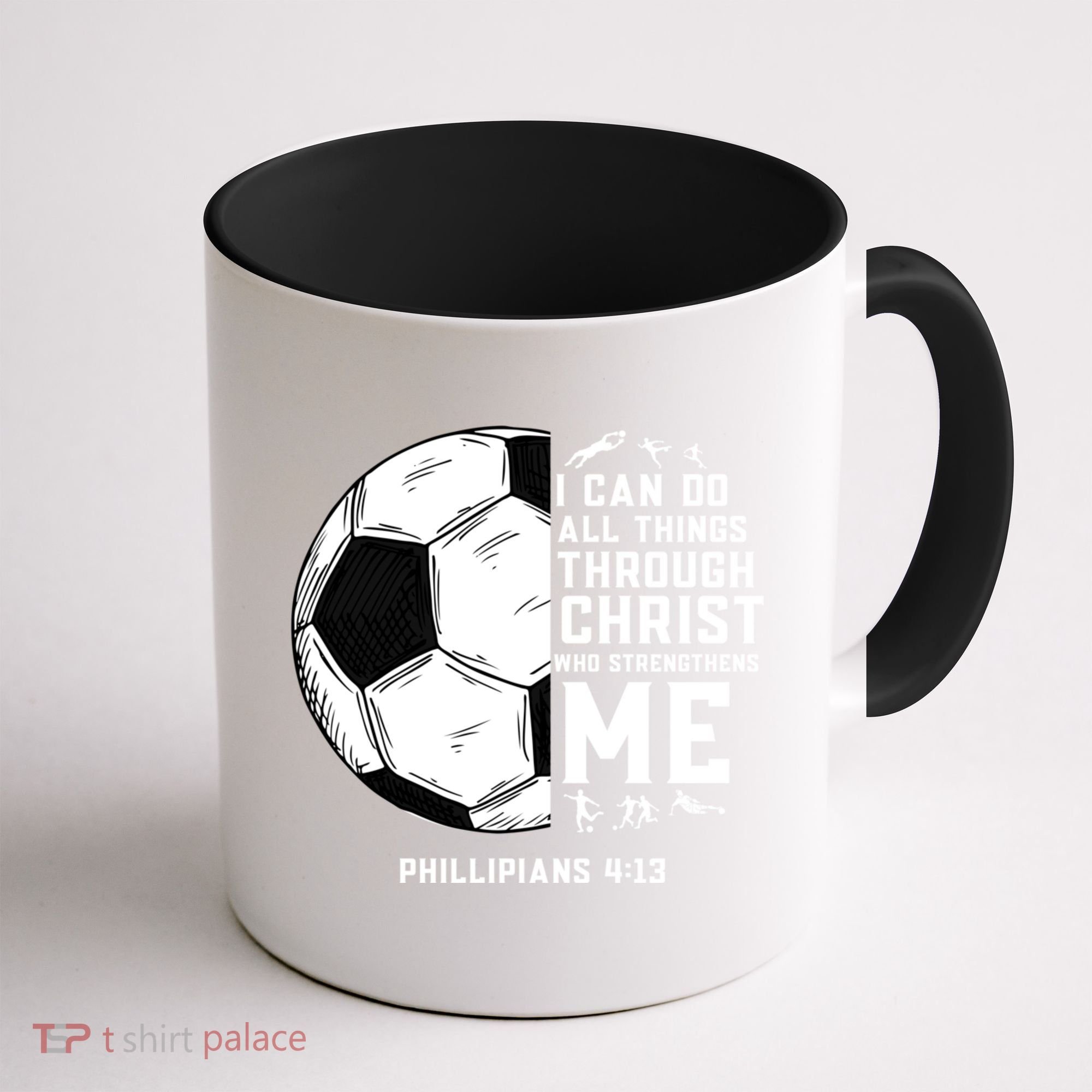 Christian Soccer Religious Gifts Coffee Mug
