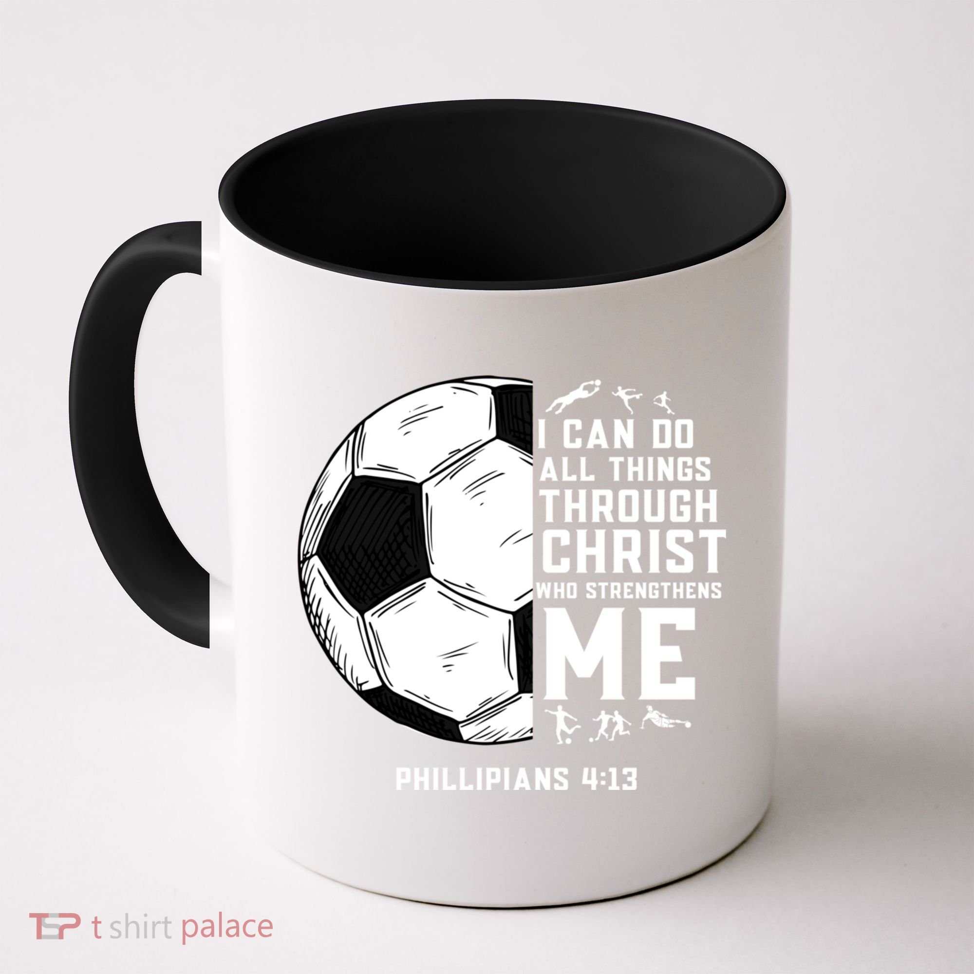 Christian Soccer Religious Gifts Coffee Mug