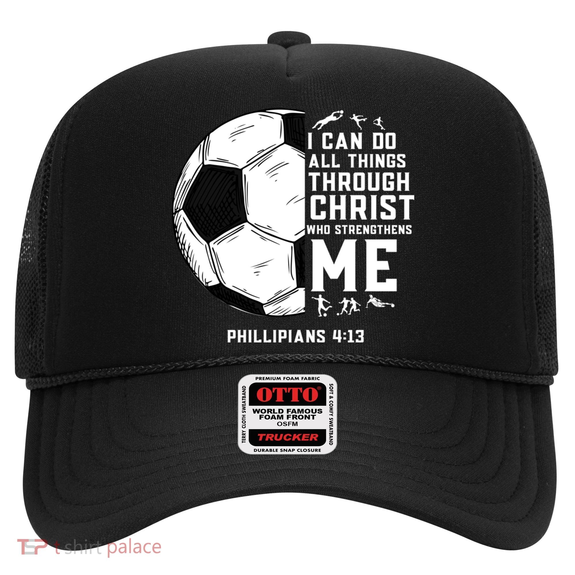 Christian Soccer Religious Gifts Hat