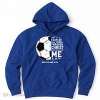 Christian Soccer Religious Gifts Hoodie thumb 0