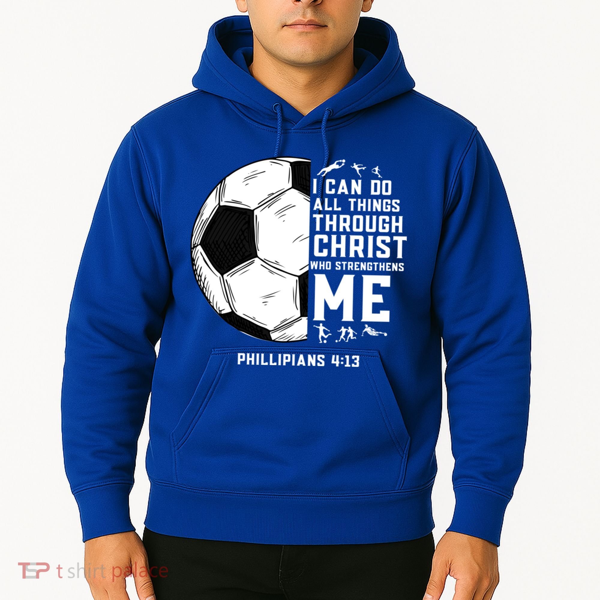 Christian Soccer Religious Gifts Hoodie