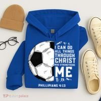 Christian Soccer Religious Gifts Hoodie thumb 4