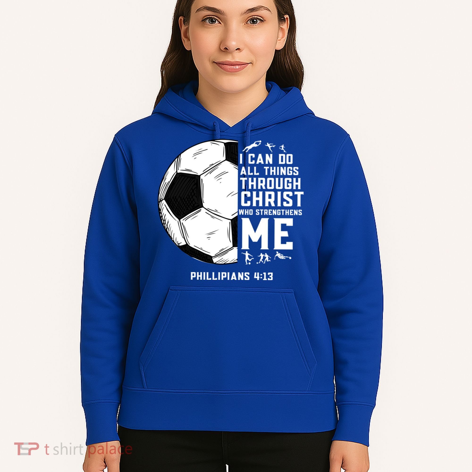 Christian Soccer Religious Gifts Hoodie