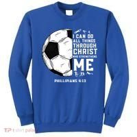 Christian Soccer Religious Gifts Sweatshirt thumb 0