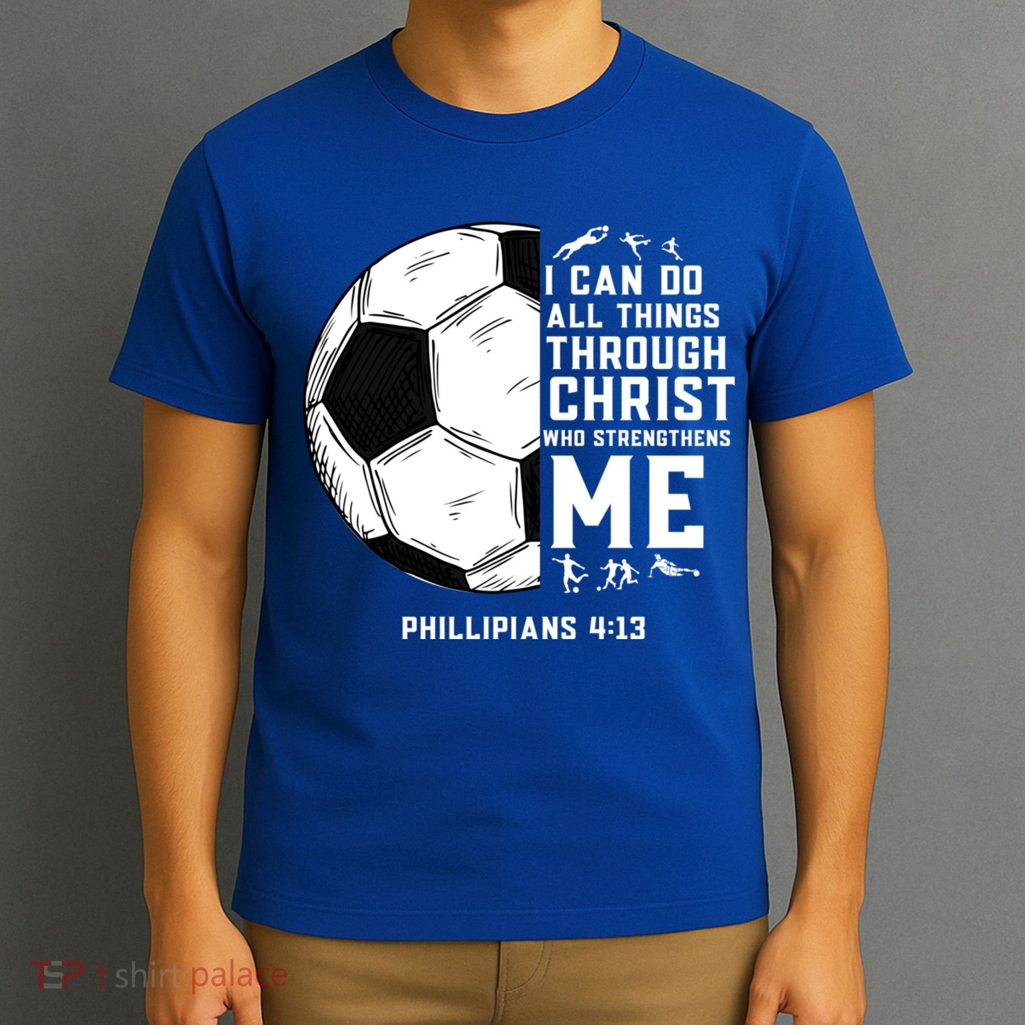 Christian Soccer Religious Gifts T-Shirt