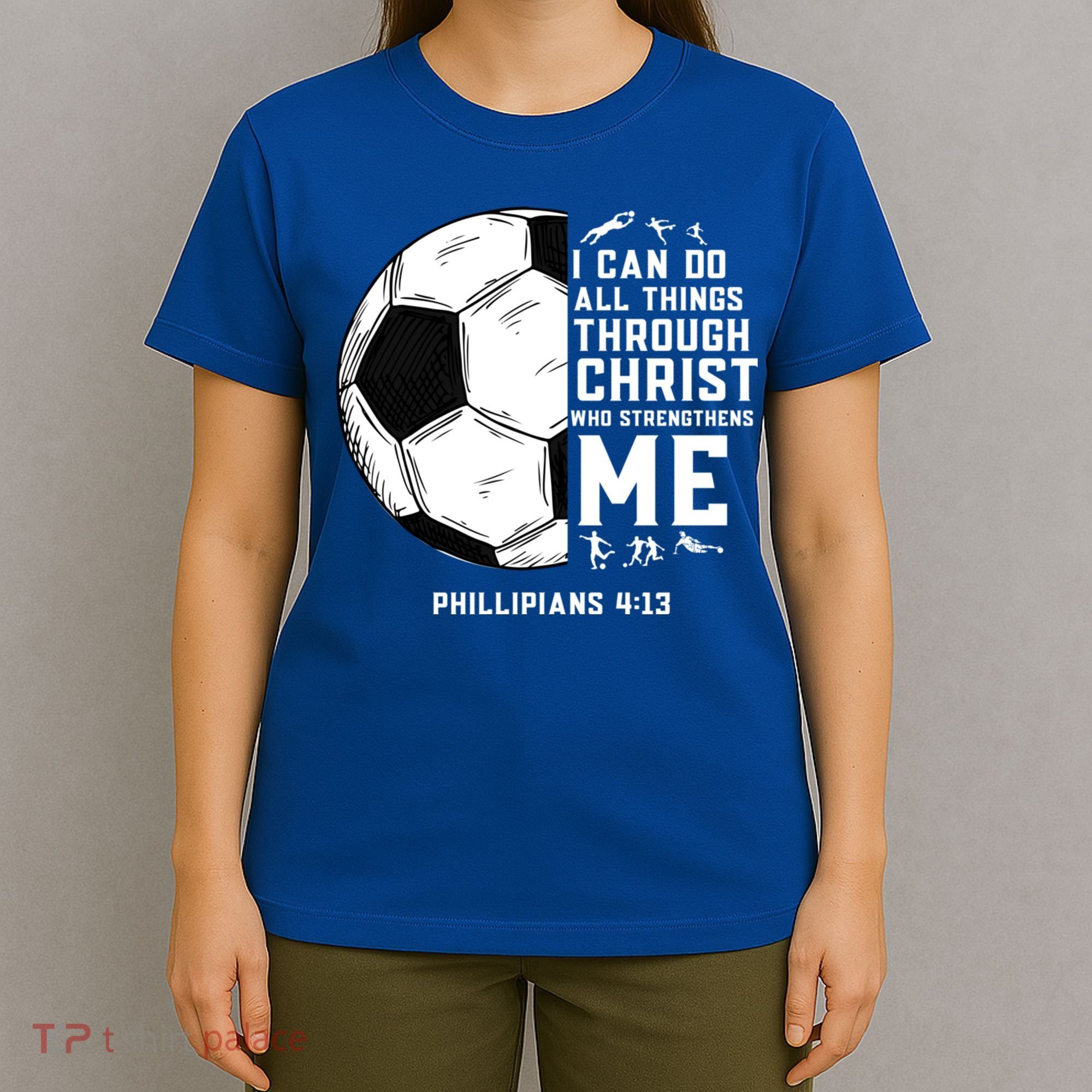 Christian Soccer Religious Gifts T-Shirt