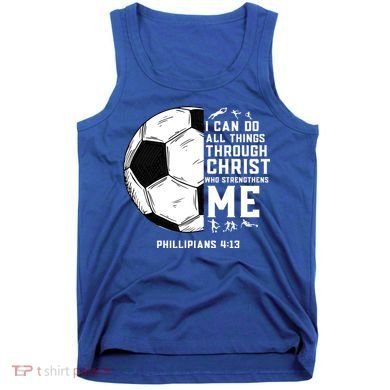 Christian Soccer Religious Gifts Tank Top