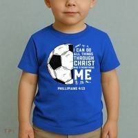 Christian Soccer Religious Gifts Toddler T-Shirt thumb 2
