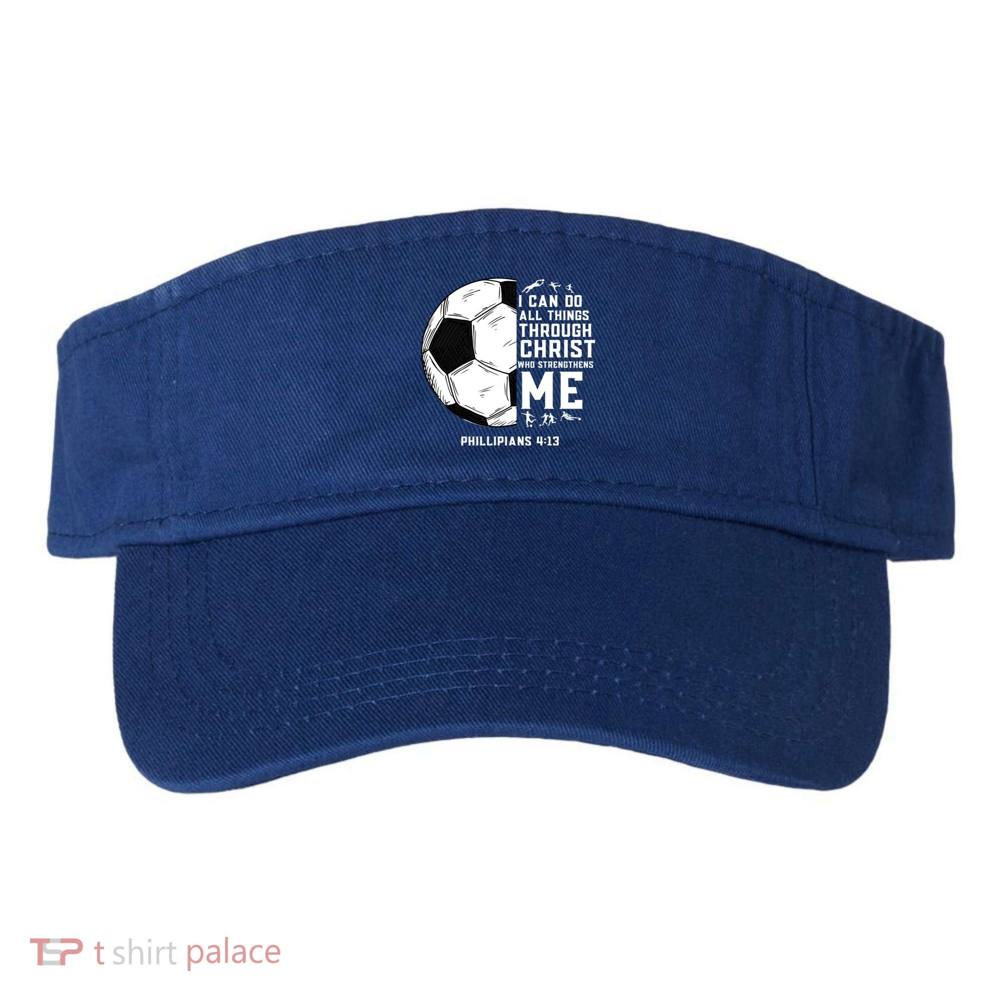 Christian Soccer Religious Gifts Visor