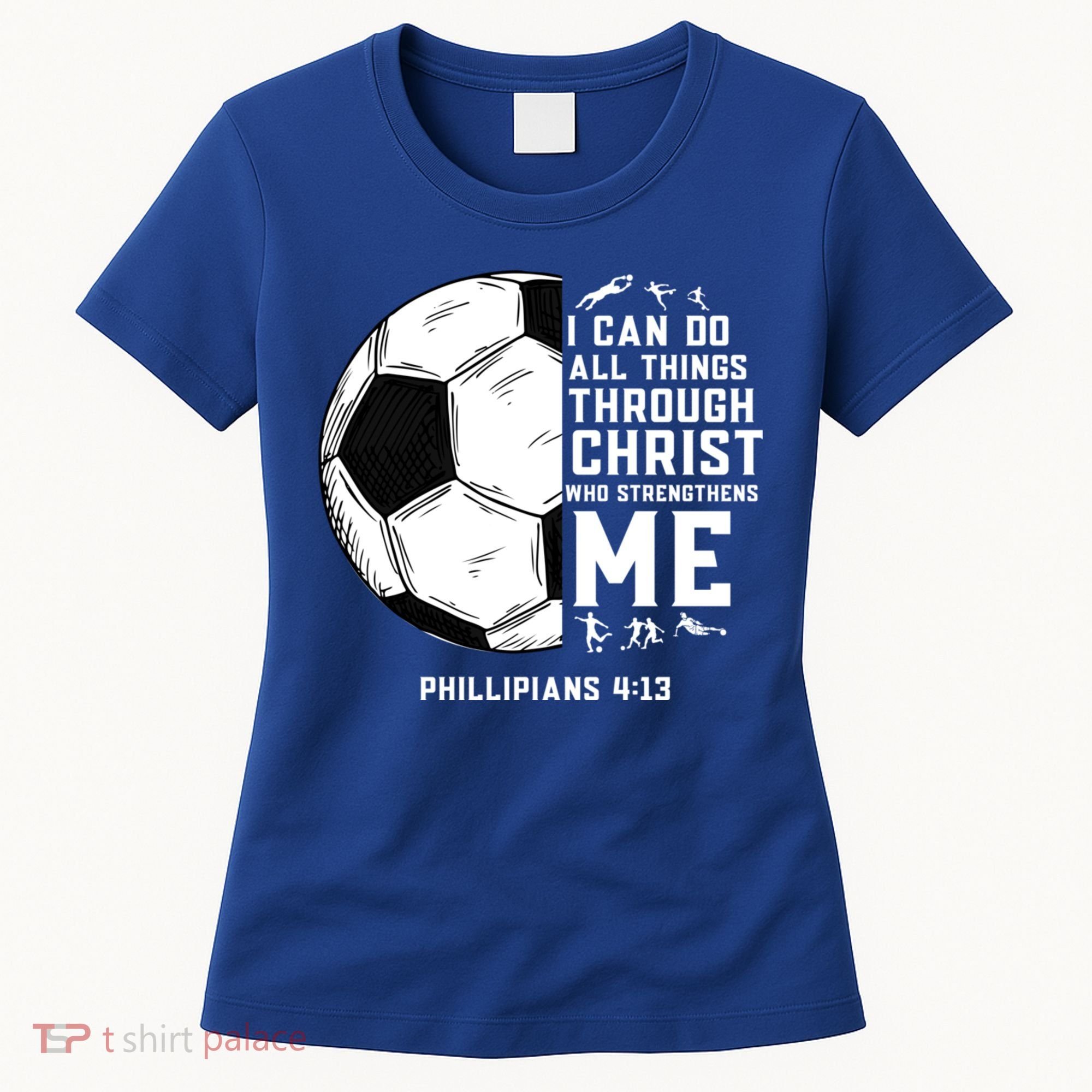 Christian Soccer Religious Gifts Women's T-Shirt