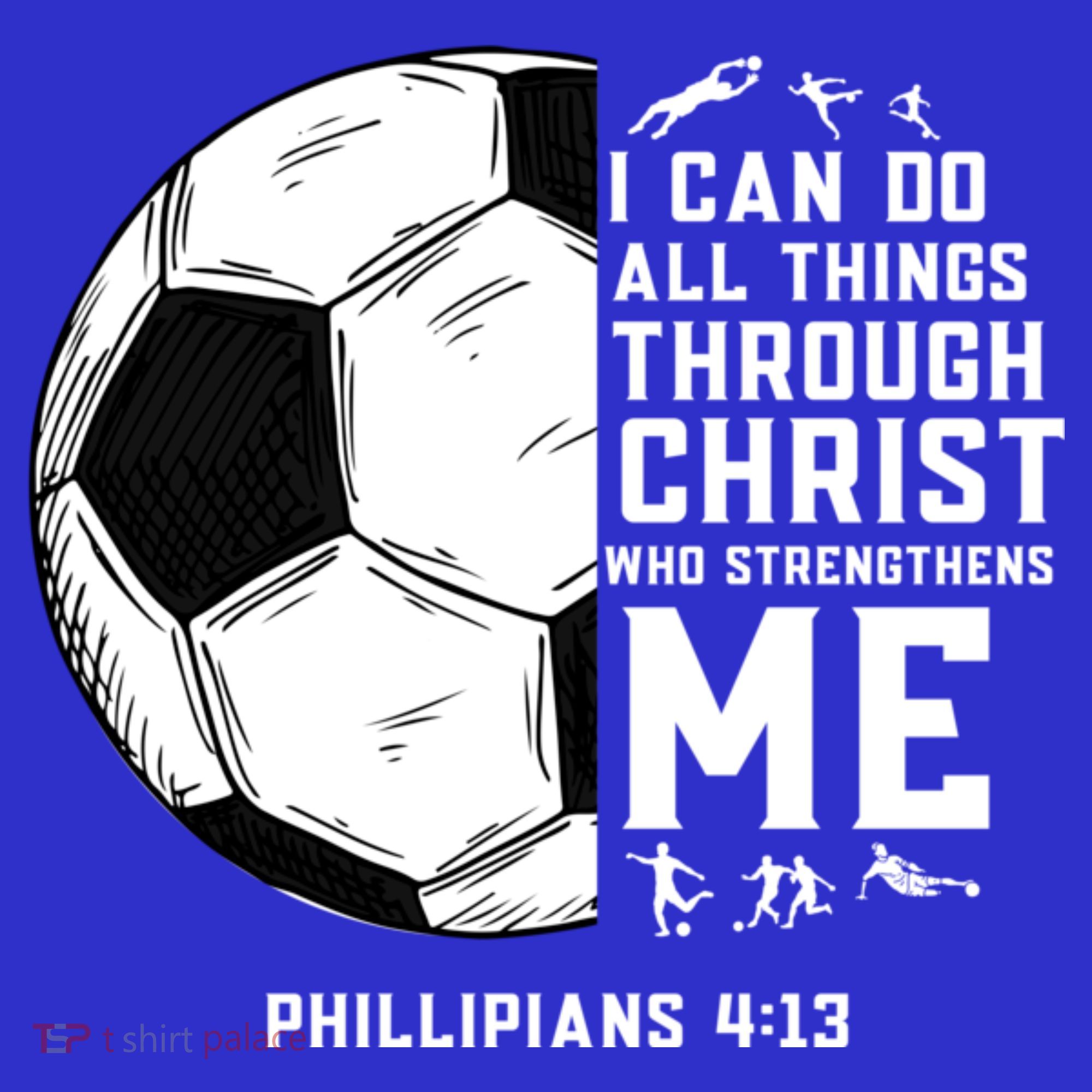 Christian Soccer Religious Gifts Tote Bag