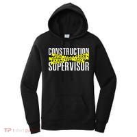 Construction Supervisor Road Worker Construction Worker Road Women's Hoodie thumb 0
