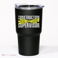 Construction Supervisor Road Worker Construction Worker Road Tumbler thumb 0