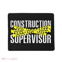 Construction Supervisor Road Worker Construction Worker Road Mousepad thumb 0