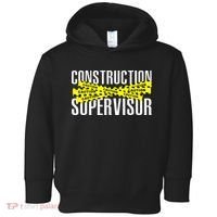 Construction Supervisor Road Worker Construction Worker Road Toddler Hoodie thumb 0