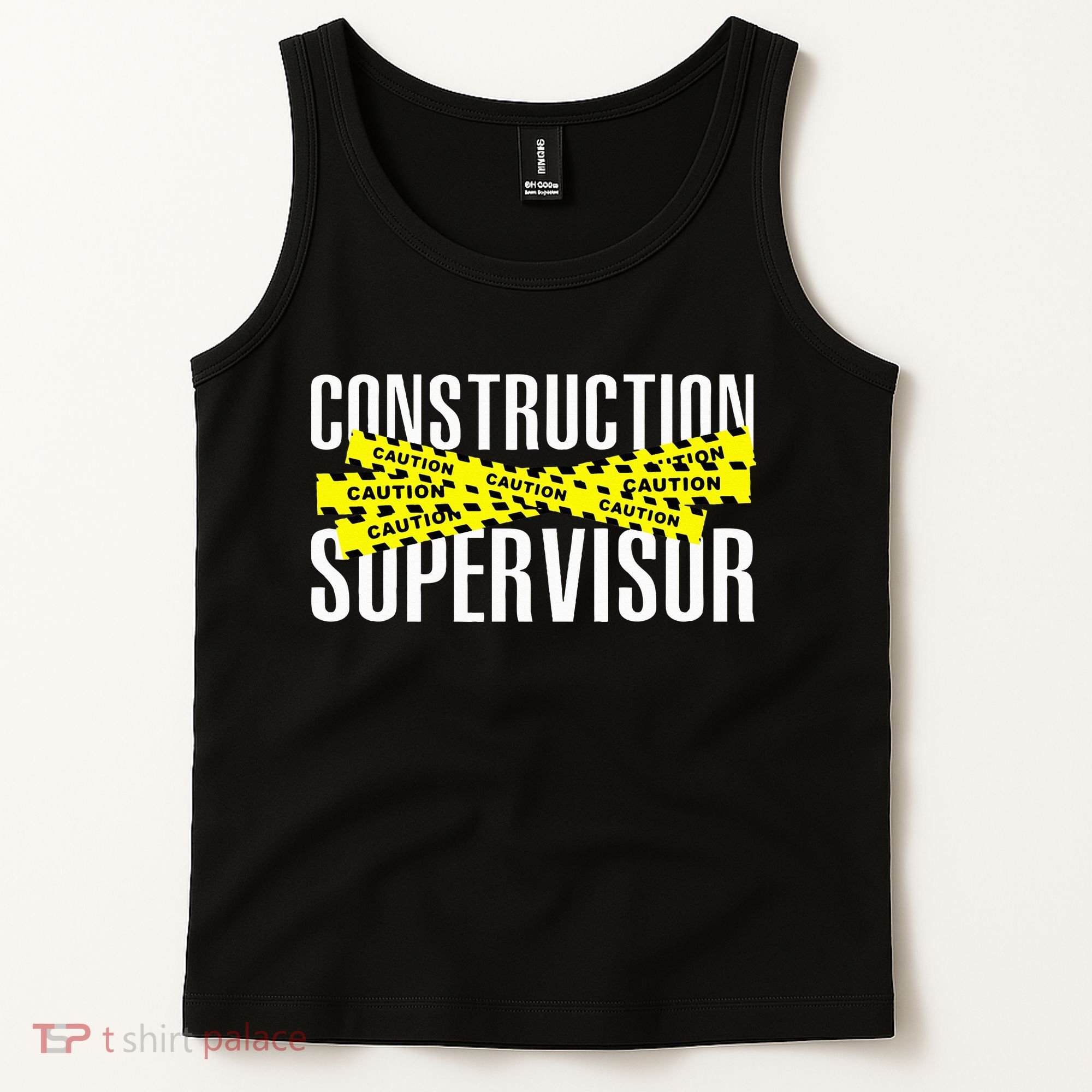 Construction Supervisor Road Worker Construction Worker Road Tank Top