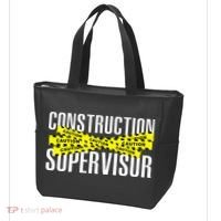Construction Supervisor Road Worker Construction Worker Road Tote Bag thumb 3