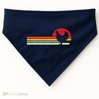 Chicken Shirts Retro Style USA-Made Doggie Bandana thumb 0