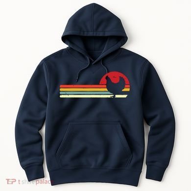 Chicken Shirts Retro Style Hoodie