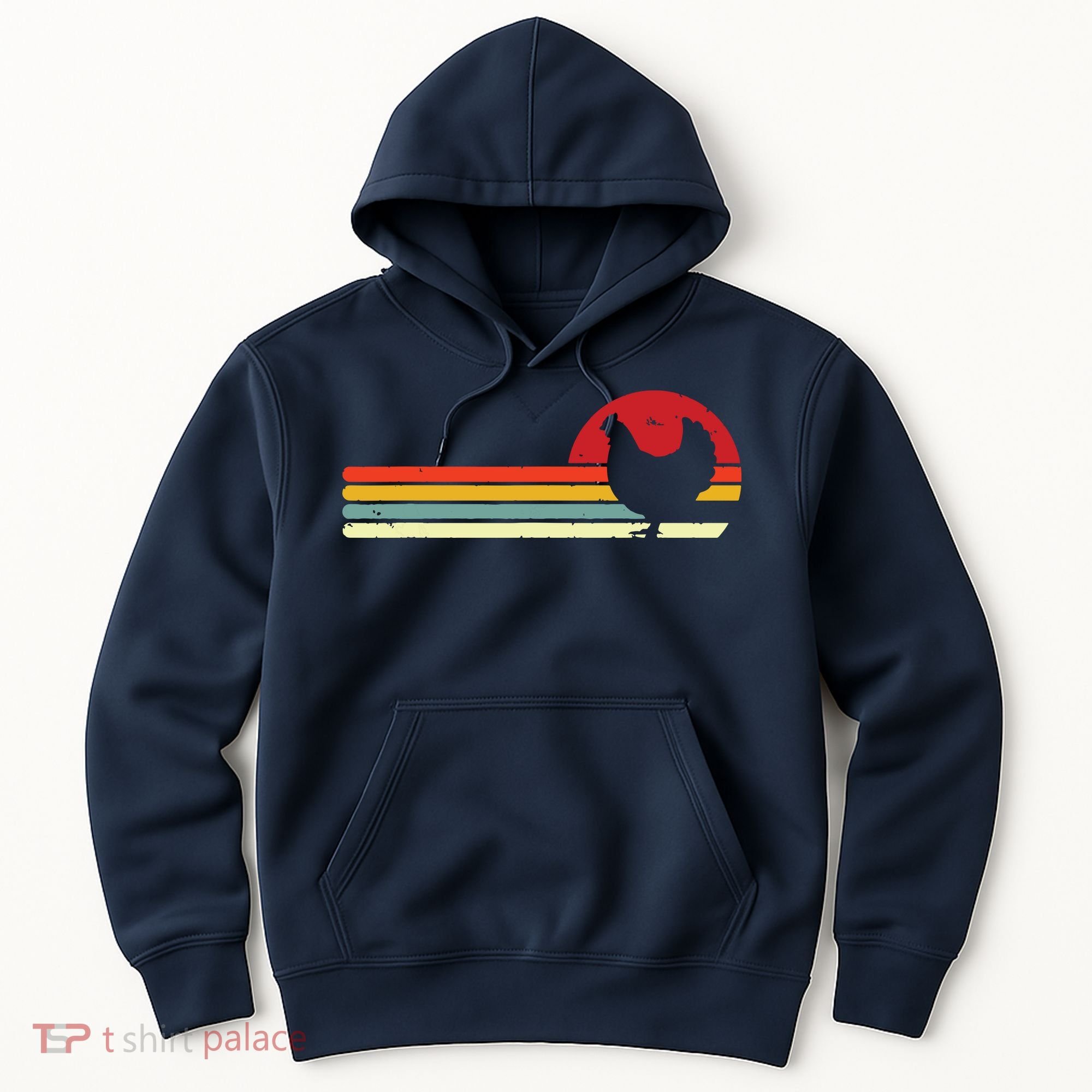 Chicken Shirts Retro Style Hoodie